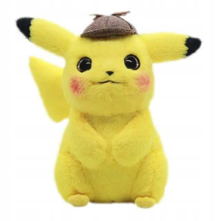 Pokémon - Veľký Pikachu Detektívny Pokémon Pikachu Plyšová hračka 28 cm