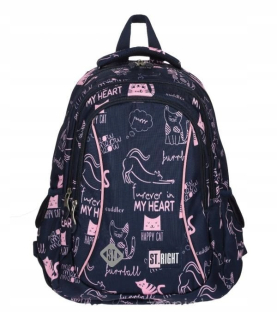 Školský batoh - Two -Chamber Backpack St.right 19 L, Cats BP26