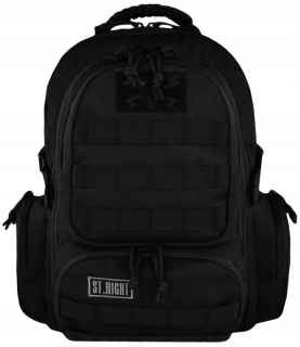 Školský batoh - Dva -chamber batoh St.right 30 l, Military Black