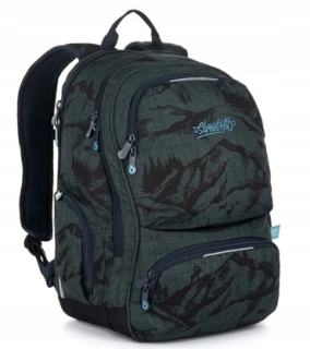 Školský batoh - Two -Chamber Youth Backpack Topgal Roth 20048