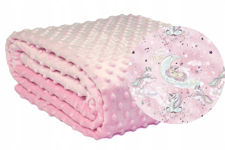 Prikrývka, prehozy na posteľ - Dvojlôžková posteľná lôžka pre posteľ 90x200 Minky