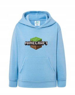 Minecraft - Detská blúzka Hoody Minecraft - 12/14 rokov