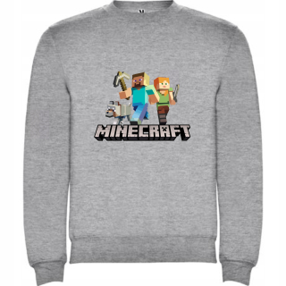 Minecraft  - Detská mikina minecraft - 3/4 rokov