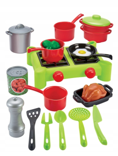 Ecoiffier sporák s Kit večerou