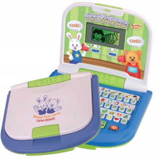 VZDELÁVACÍ DVOJJAZYČNÝ LAPTOP MÚDRA HLAVA SMILY P