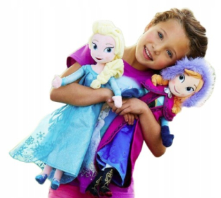 Frozen Elsa - Elsa a Anna Land ľadu Frozen bábika 40 cm 2 ks