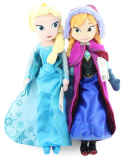 Frozen Elsa - Elsa a Anna Land of Ice Frozen Doll 40cm 2 ks
