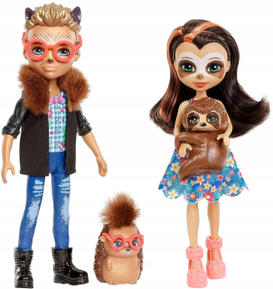ENCHANTIMALS HIXBY Aj POINTER + SELA a lenivosť lenivosť