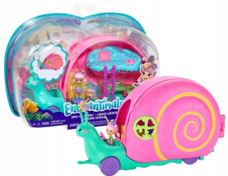 Enchantimals Kamper Snail + Doll GCT42