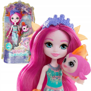 Enchantimals bábika morská panna Maura Royal Rybka Gyj02