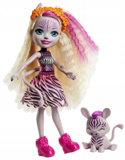 Enchantimals Doll + Pet Domáce Mattel