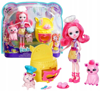 Enchantimals Masters pečie Doll + Pig