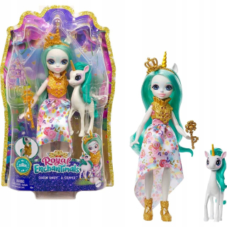 ENCHANTIMALS QUEEN UNITY + UNICORN GYJ11 GYJ13
