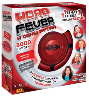 EPEE WORD Fever na požiarnu otázky Family Game EPEE
