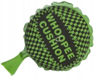 Vankúš na prd Eddy Toys Whoopee zelený 18 cm
