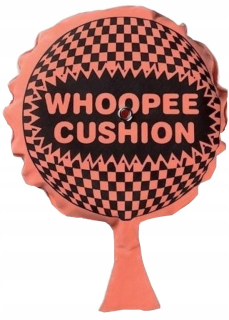 Eddy Toys Whoopee Fart Cushion Orange 18 cm