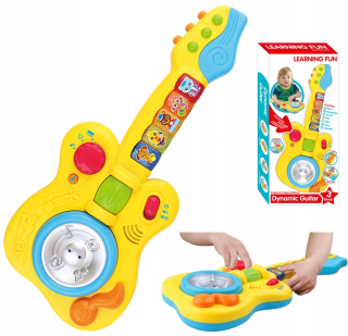 Vzdelávacie gitara hračka piano pre 2v1