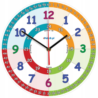 Detské hodiny do izby - Vzdelávacie hodiny pre deti, napr. Tichý mechanizmus