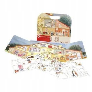 Egmont hračky puzzle magnetické hry domov