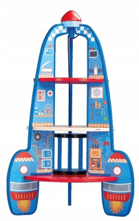 Elefun Drevený vesmír Vzdelávacia raketa