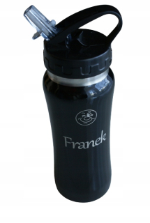 Elegantný 550ml Metal Bidon pre školu + rytec