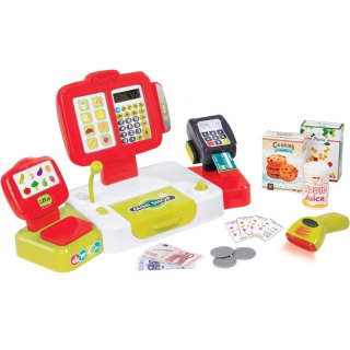 Elektronické registračné pokladnice pre deti SMOBY Worm