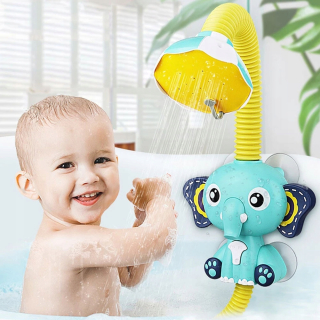 Elektrické sprinkler pre vaňu s slon prísavkou