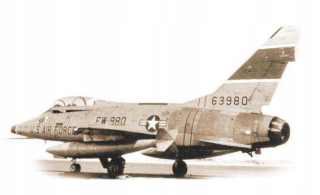 F-100F Super Sabre Italeri 1398