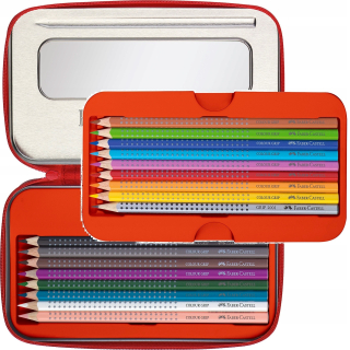 Faber-Castel Grip CRAYONS + CASE CASE CASE