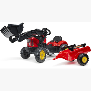 Falk Tractor Supercharger Red Open