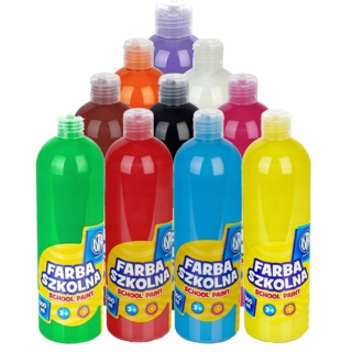 ASTRA 500ML Poster Farby Set 10 Col.