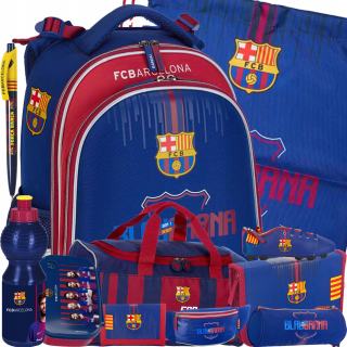 Aktovka - FC Barcelona školská taška FC-220 SET 11EL.