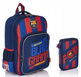 Školský batoh - FC Barcelona School Backpack Puencil Case Astra FC-131