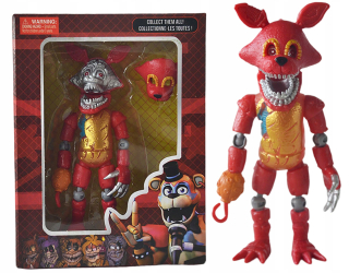 Postavička - Foxy figurín svieti päť nocí v Freddy's FNAF