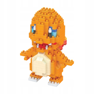 OBRÁZKOVÉ BLOKY POKEMON GO CHARMANDER + BOX 300ELE