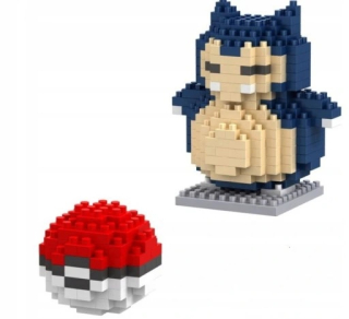 Pokémon - Figúrka Pokemon Pokemon Go Snorlax + Box 200ele