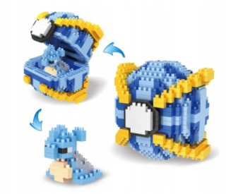 POSTAVA BLOKOV POKEMON POKEBALL LAPRAS + BOX 400E