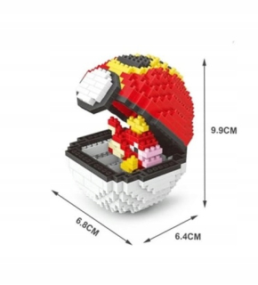Figúrka BLOCKS Pokéballov Pokemon Magikarpa + BOX