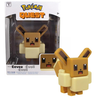 Pokémon - Figúrka Pokemon Eevee Quest Series 1 Minecraft 3+