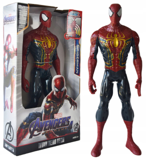 FIGÚRKA SPIDERMAN Avengers 30 CM SOUND OFF LED