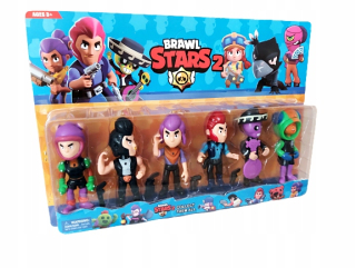 Brawl stars - Obrázky bitka Stars 2 sada 6ks Glowing