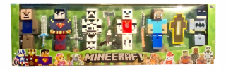 Minecraft - Minecraft 8 ks postavy Veľkej Veľký Wa-Wa