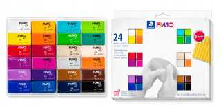 Sada modelovacej hliny FIMO SOFT 24 x 25g Základná váha