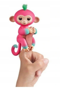 Postavička - Fingerlings interaktívna opica opíc lol ružová