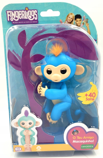 Postavička - Fingerlings interaktívna opica na prst boris