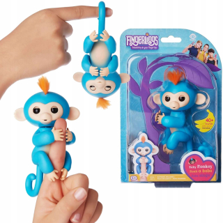 Postavička - Fingerlings interaktívna opica na zvuk prsta