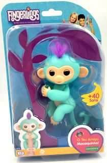 Postavička - Fingerlings Interaktívna opica na prste Zoe