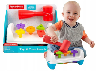 FISHER PRICE Aktivácia boxovacie pracovníka
