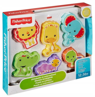 FISHER PRICE CMY38 puzzle so zvieratami
