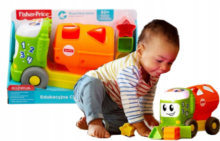 FISHER PRICE EDUCATIONAL TRUCK sorter GFJ37